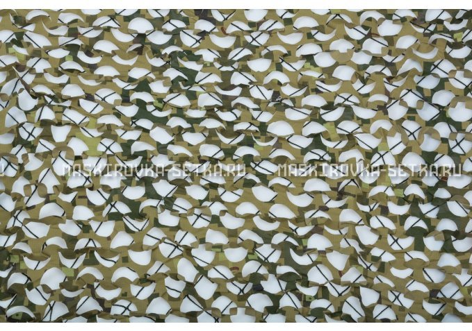 Массеть Camosystems Пейзаж-Профи Милитари 3D 1,8х3 м  – купить по цене 3850 руб. в интернет-магазине в городе Мурманск картинка 2