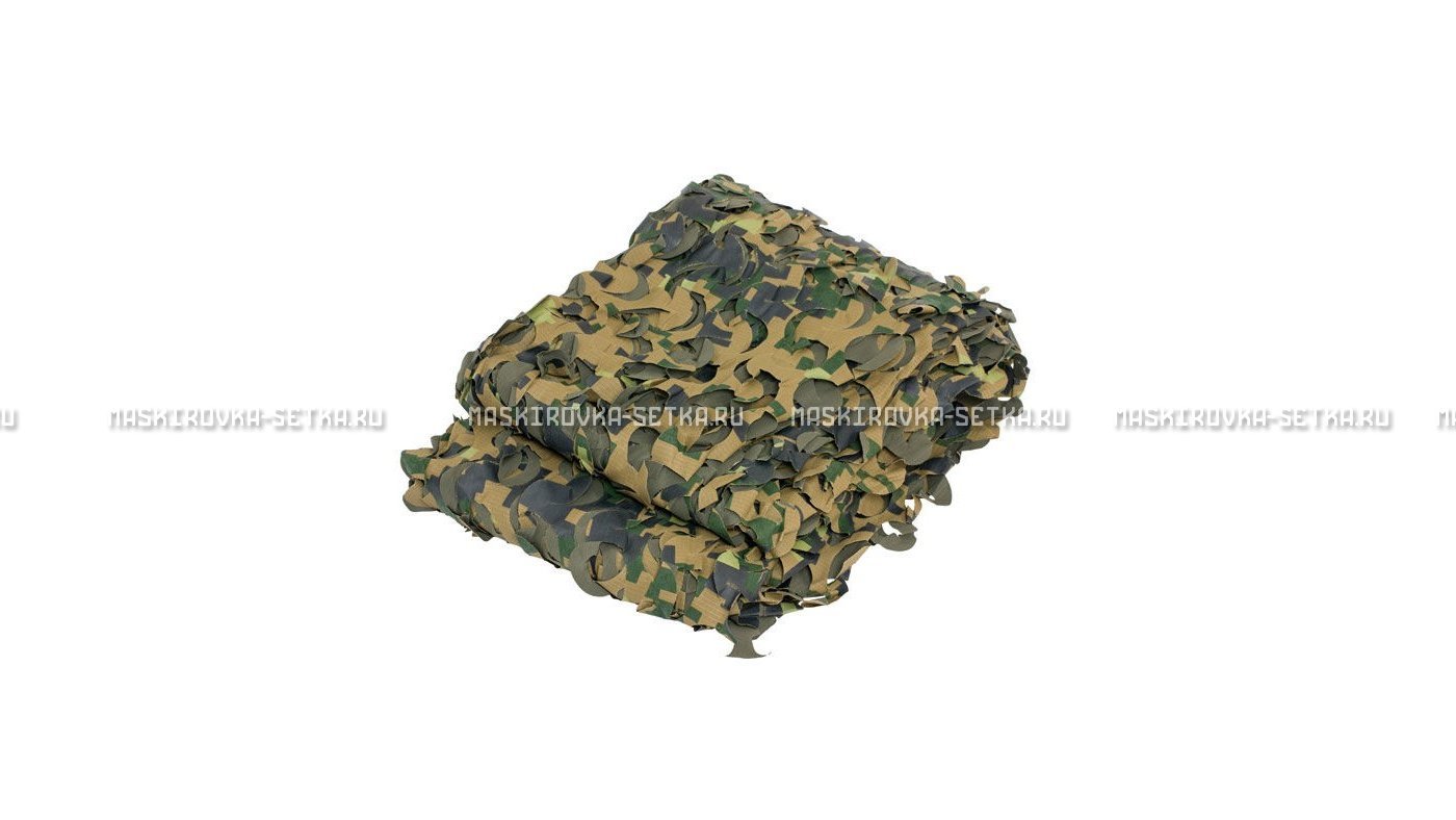 Сетка Camosystems Пейзаж Лес 3D 2,2х6 м  – купить по цене 6200 руб. в интернет-магазине в городе Мурманск картинка 6