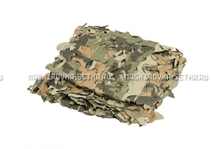 Сетка Camosystems Пейзаж Полынь 3D 2,4х78 м  – купить по цене 78000 руб. в интернет-магазине в городе Мурманск картинка 1