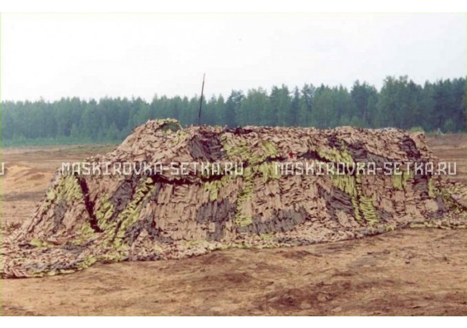 Маскировочная сетка МКТ-4П Поле 3х6 м – купить по цене 8700 руб. в интернет-магазине в городе Мурманск картинка 1