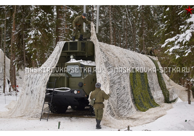 Маскировочный комплект МКТ-2С Снег 9х12 м без АП – купить по цене 29500 руб. в интернет-магазине в городе Мурманск картинка 8