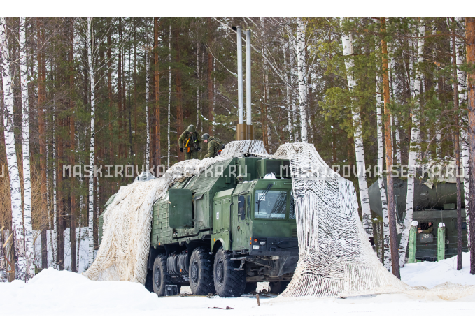Маскировочный комплект МКТ-2С Снег 9х12 м без АП – купить по цене 29500 руб. в интернет-магазине в городе Мурманск картинка 1