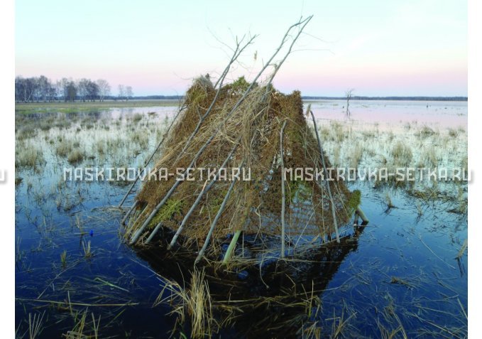 Маскировочная сетка МКТ-3П Солома 2х3 м – купить по цене 3750 руб. в интернет-магазине в городе Мурманск картинка 3